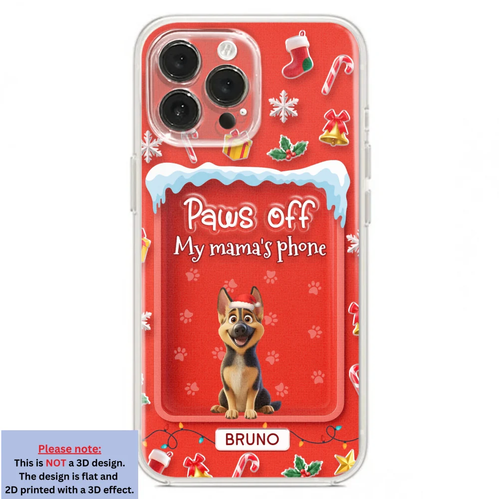 Under The Mistletoe - Personalized Custom 3D Effect Phone Case - Image 19