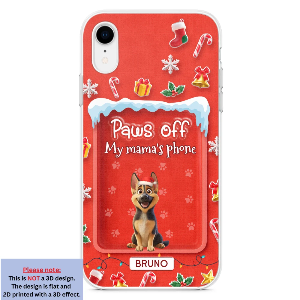 Under The Mistletoe - Personalized Custom 3D Effect Phone Case - Image 22