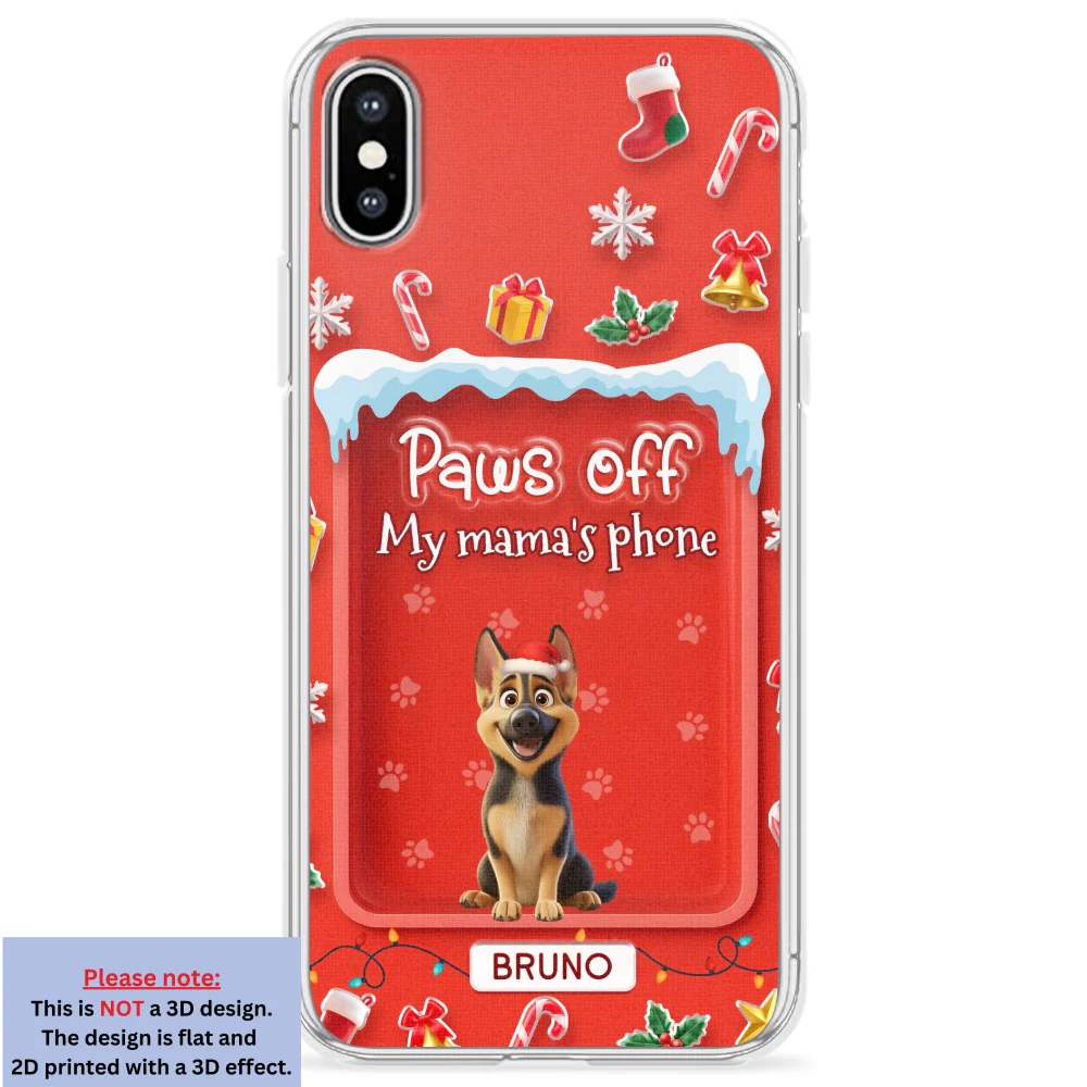 Under The Mistletoe - Personalized Custom 3D Effect Phone Case - Image 24