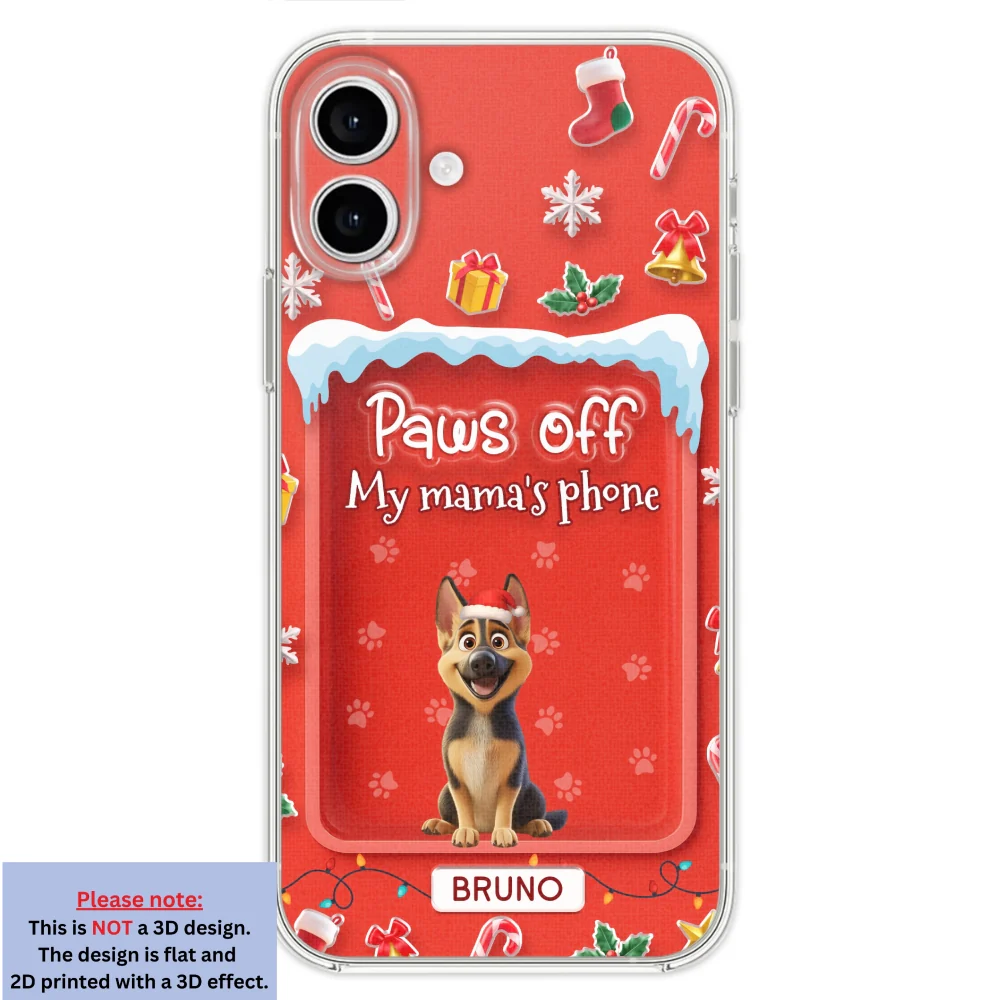 Under The Mistletoe - Personalized Custom 3D Effect Phone Case - Image 25