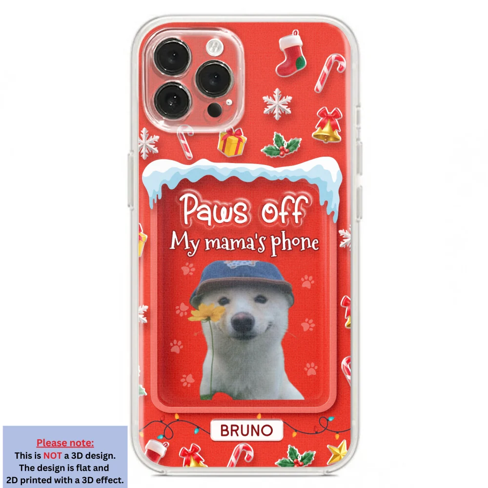 Under The Mistletoe Photo - Personalized Custom 3D Effect Phone Case - Image 19