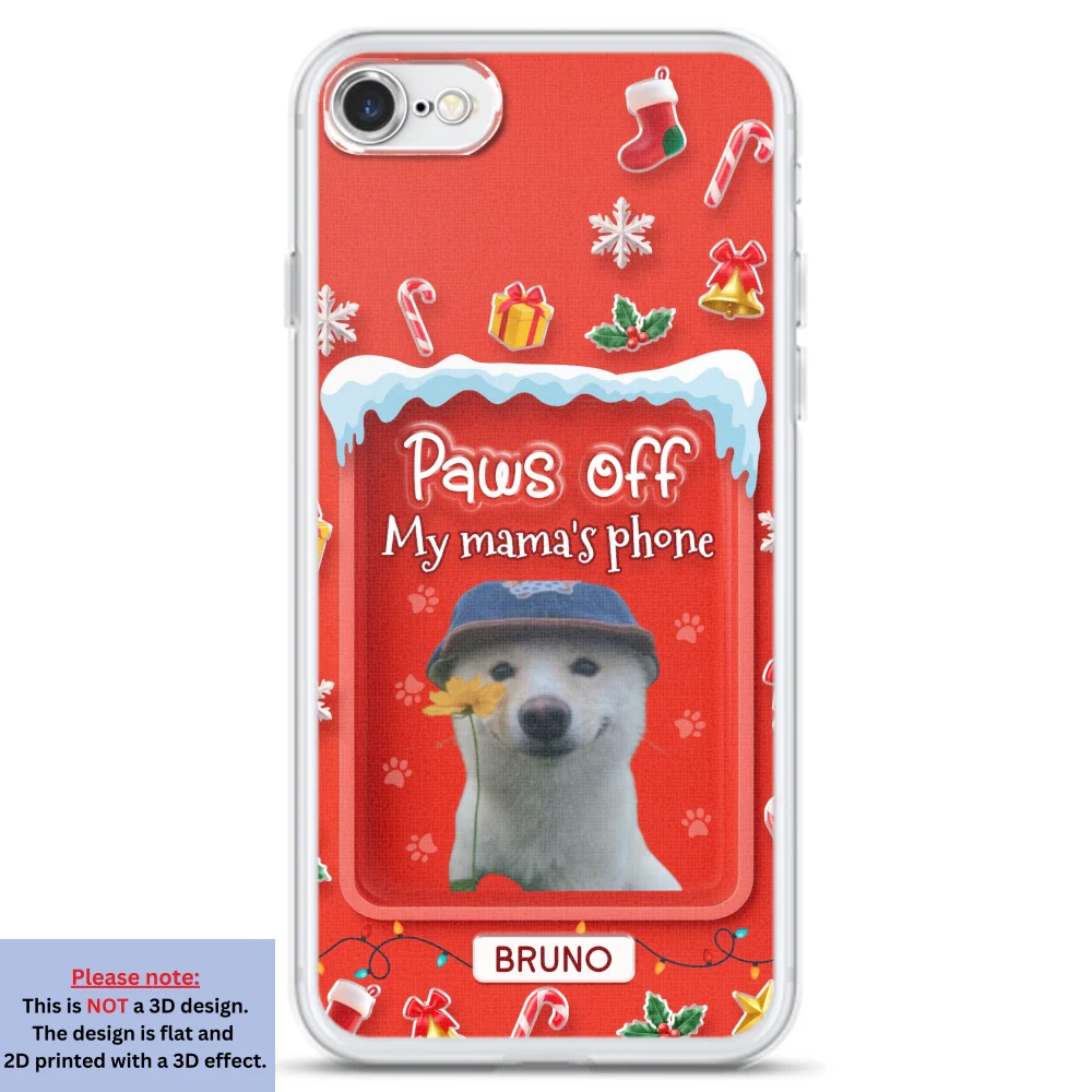 Under The Mistletoe Photo - Personalized Custom 3D Effect Phone Case - Image 6