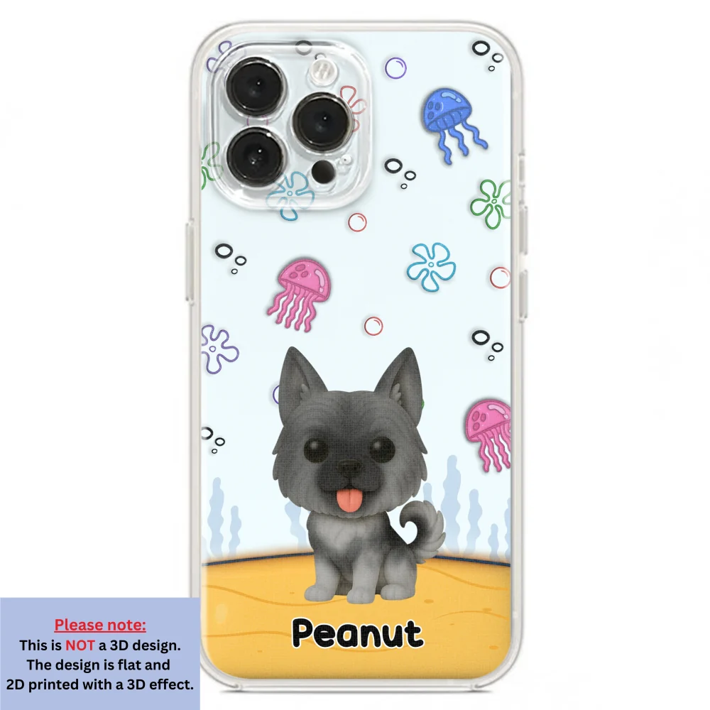 Under The Sea - Personalized Custom 3D Inflated Effect Phone Case - Image 18