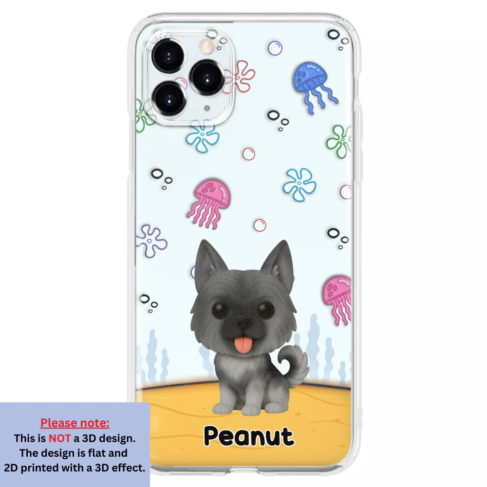 Under The Sea - Personalized Custom 3D Inflated Effect Phone Case - Image 8