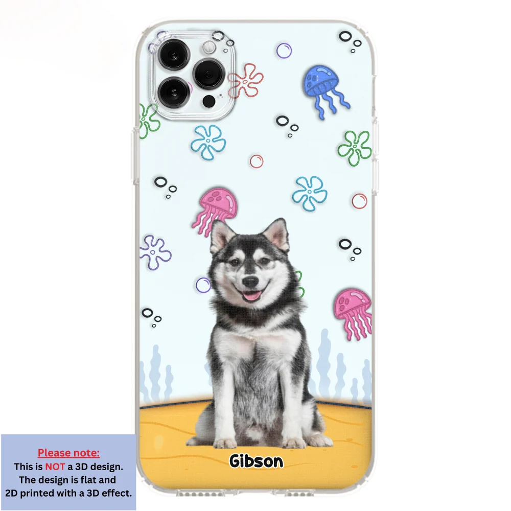 Under The Sea Photo - Personalized Custom 3D Inflated Effect Phone Case - Image 10