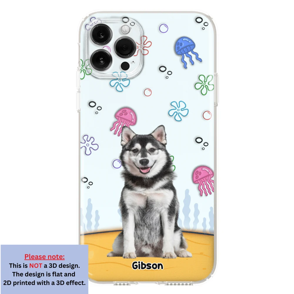 Under The Sea Photo - Personalized Custom 3D Inflated Effect Phone Case - Image 11