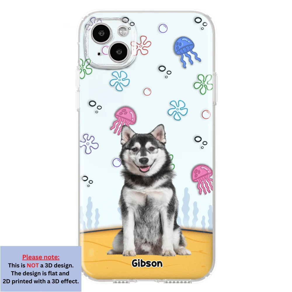 Under The Sea Photo - Personalized Custom 3D Inflated Effect Phone Case - Image 12