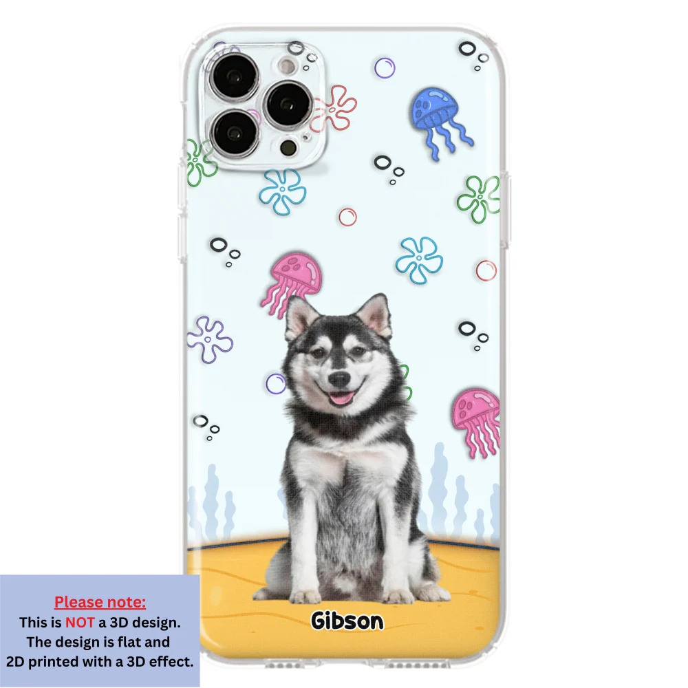 Under The Sea Photo - Personalized Custom 3D Inflated Effect Phone Case - Image 14
