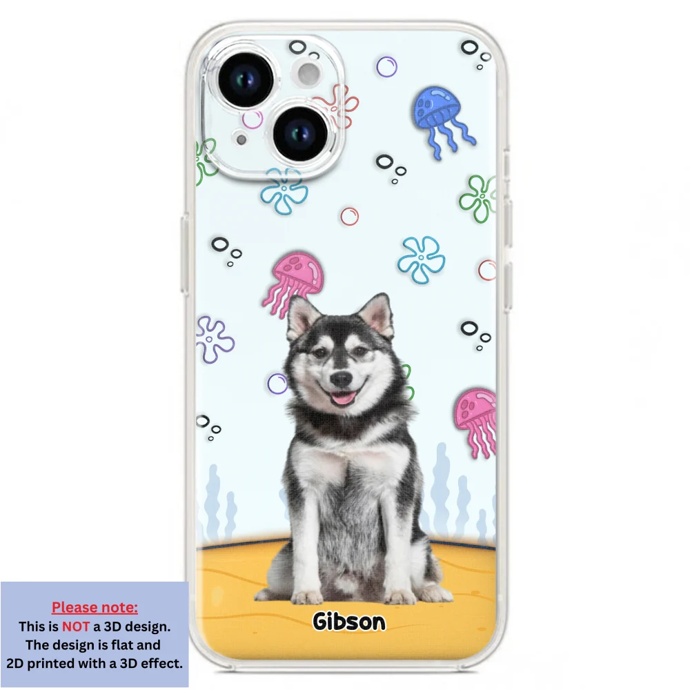 Under The Sea Photo - Personalized Custom 3D Inflated Effect Phone Case - Image 16