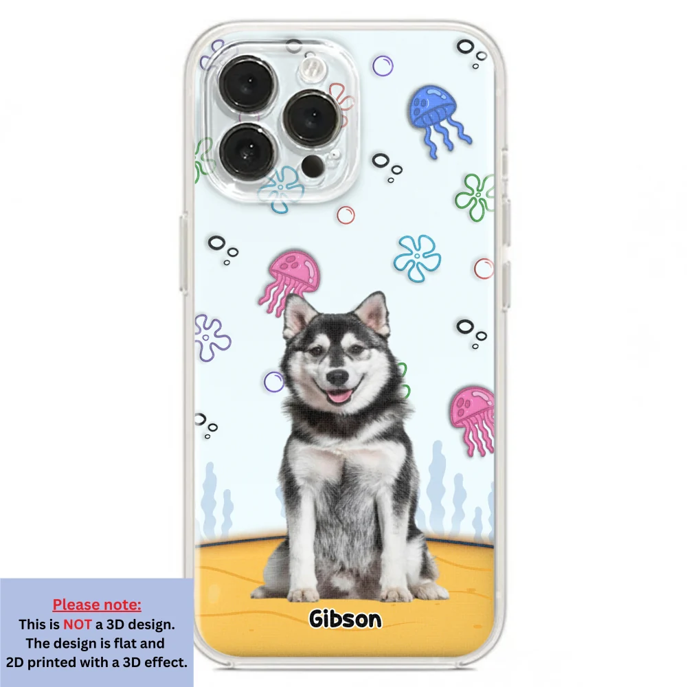 Under The Sea Photo - Personalized Custom 3D Inflated Effect Phone Case - Image 18