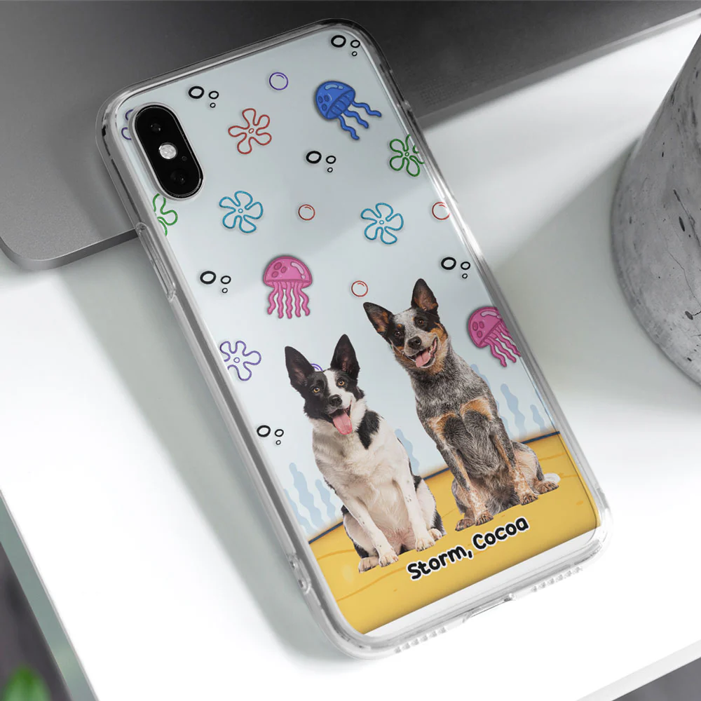 Under The Sea Photo - Personalized Custom 3D Inflated Effect Phone Case - Image 2