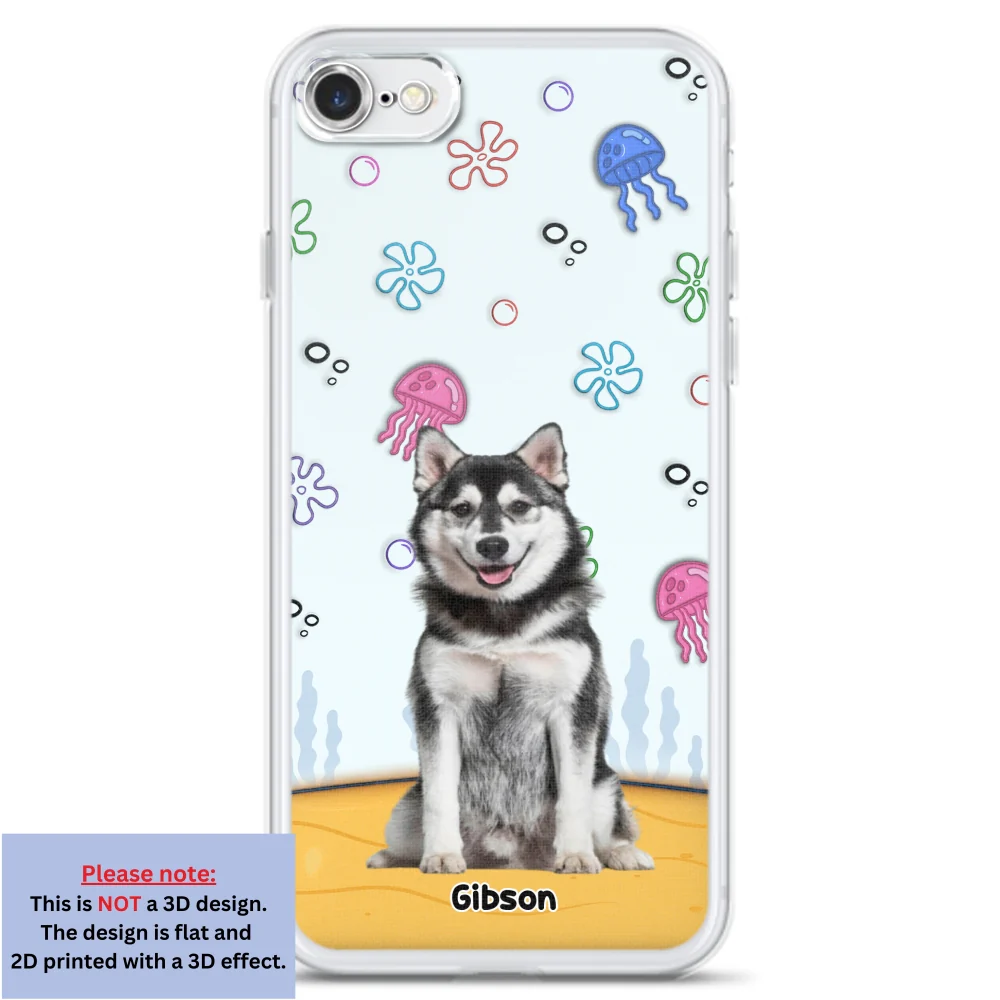 Under The Sea Photo - Personalized Custom 3D Inflated Effect Phone Case - Image 4