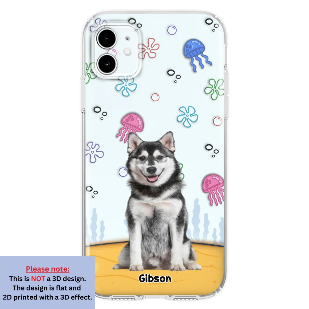 Under The Sea Photo - Personalized Custom 3D Inflated Effect Phone Case - Image 6