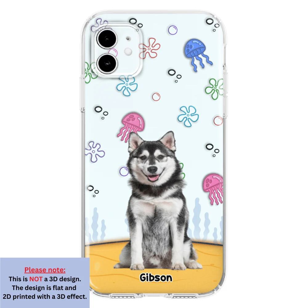 Under The Sea Photo - Personalized Custom 3D Inflated Effect Phone Case - Image 9