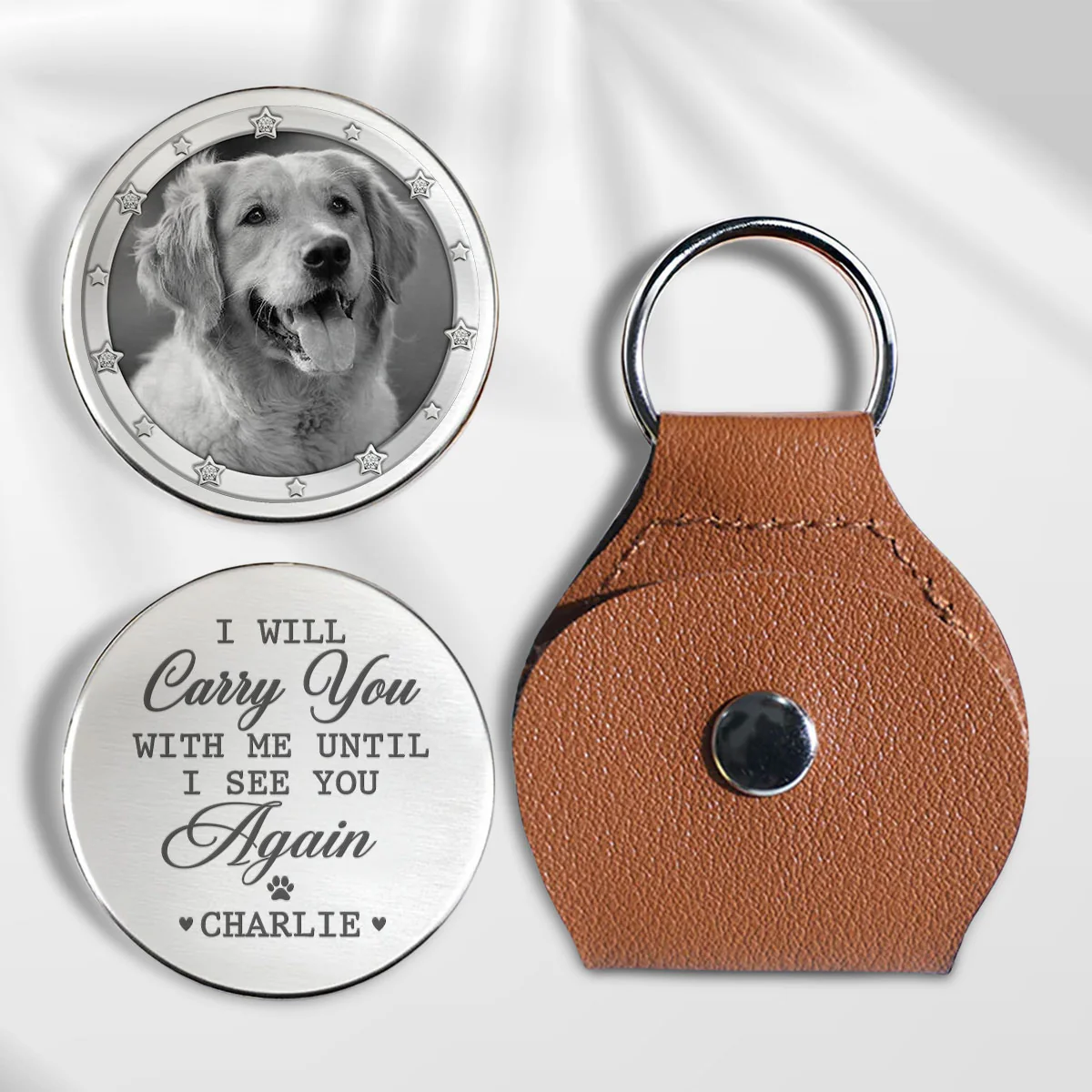 Until I See You Again - Personalized Custom Pocket Hug - Image 2