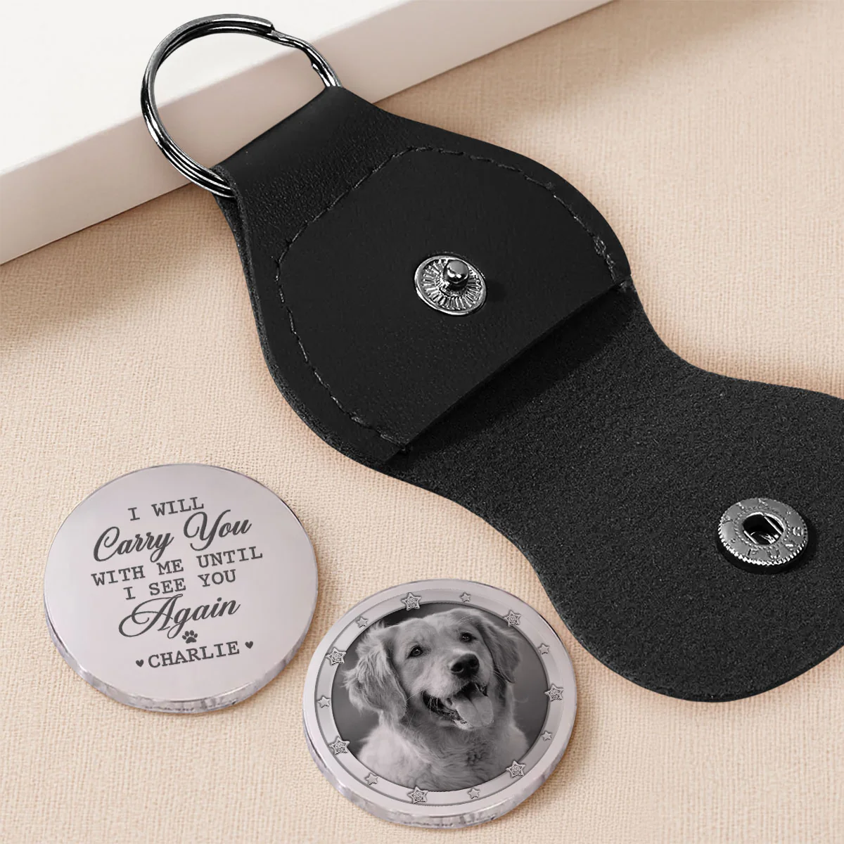 Until I See You Again - Personalized Custom Pocket Hug - Image 3