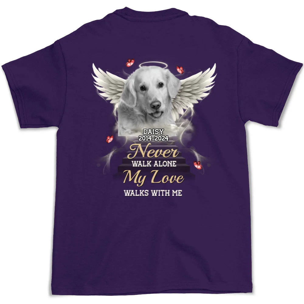 Until We Meet Again - Personalized Custom Unisex T-shirt - Image 6