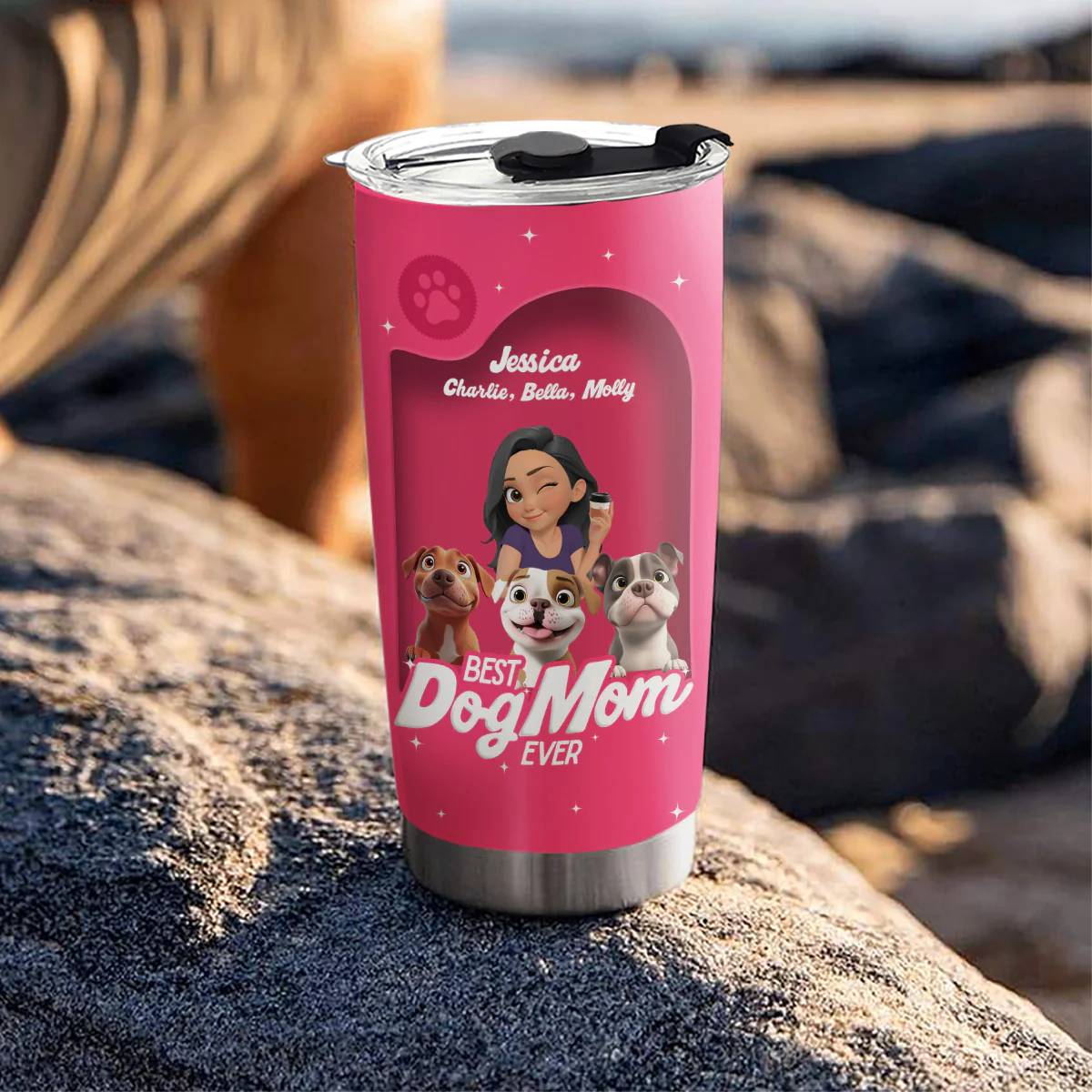 Us In The Box - Personalized Custom 3D Effect Tumbler - Image 3