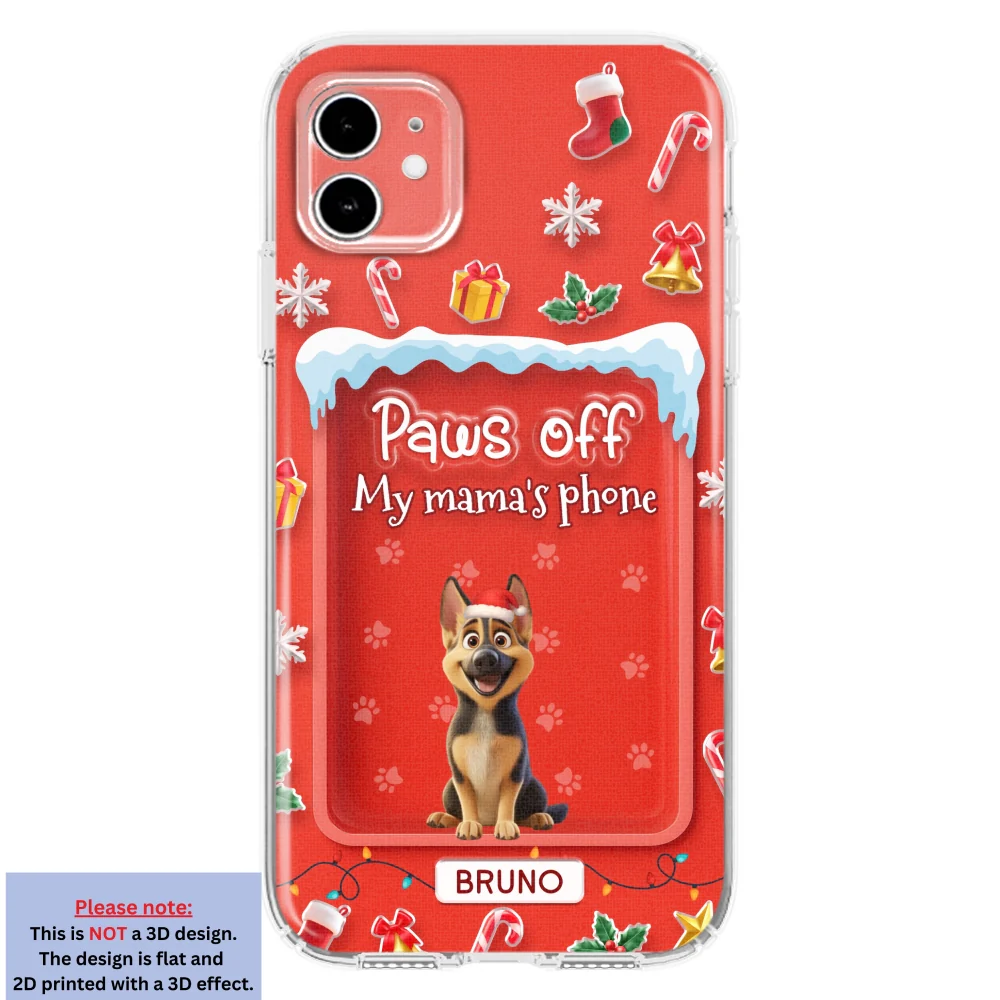 Us Under The Mistletoe - Personalized Custom 3D Effect Phone Case - Image 11