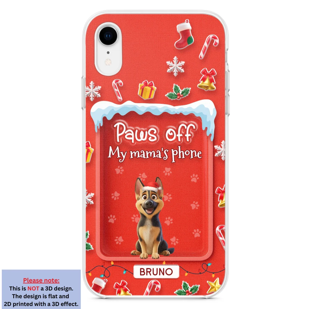 Us Under The Mistletoe - Personalized Custom 3D Effect Phone Case - Image 23