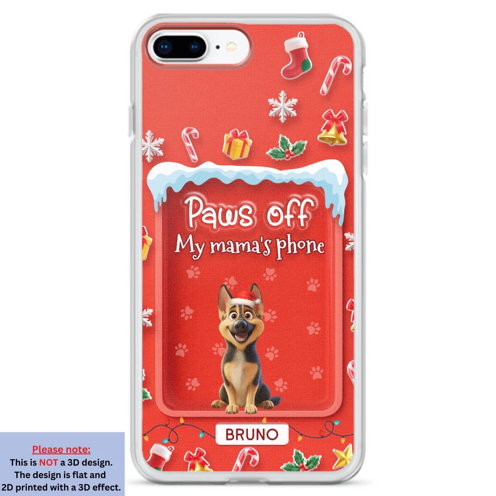 Us Under The Mistletoe - Personalized Custom 3D Effect Phone Case - Image 7