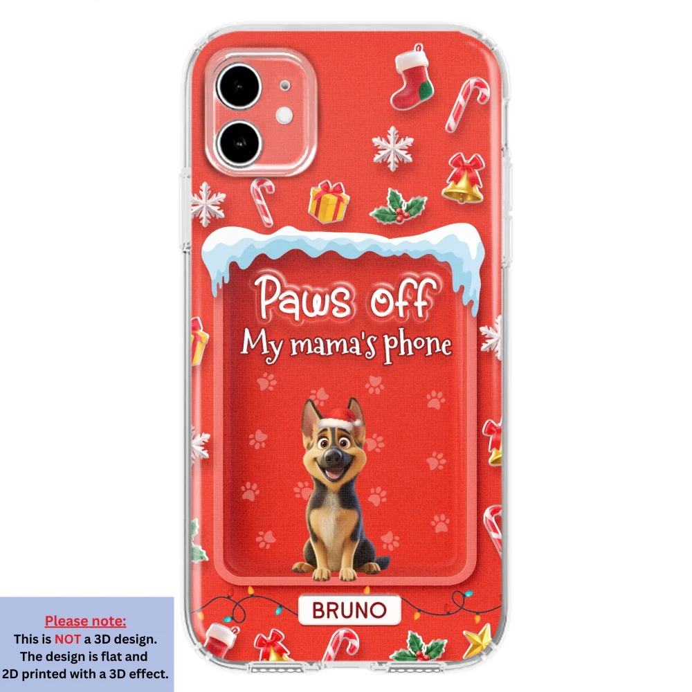 Us Under The Mistletoe - Personalized Custom 3D Effect Phone Case - Image 8