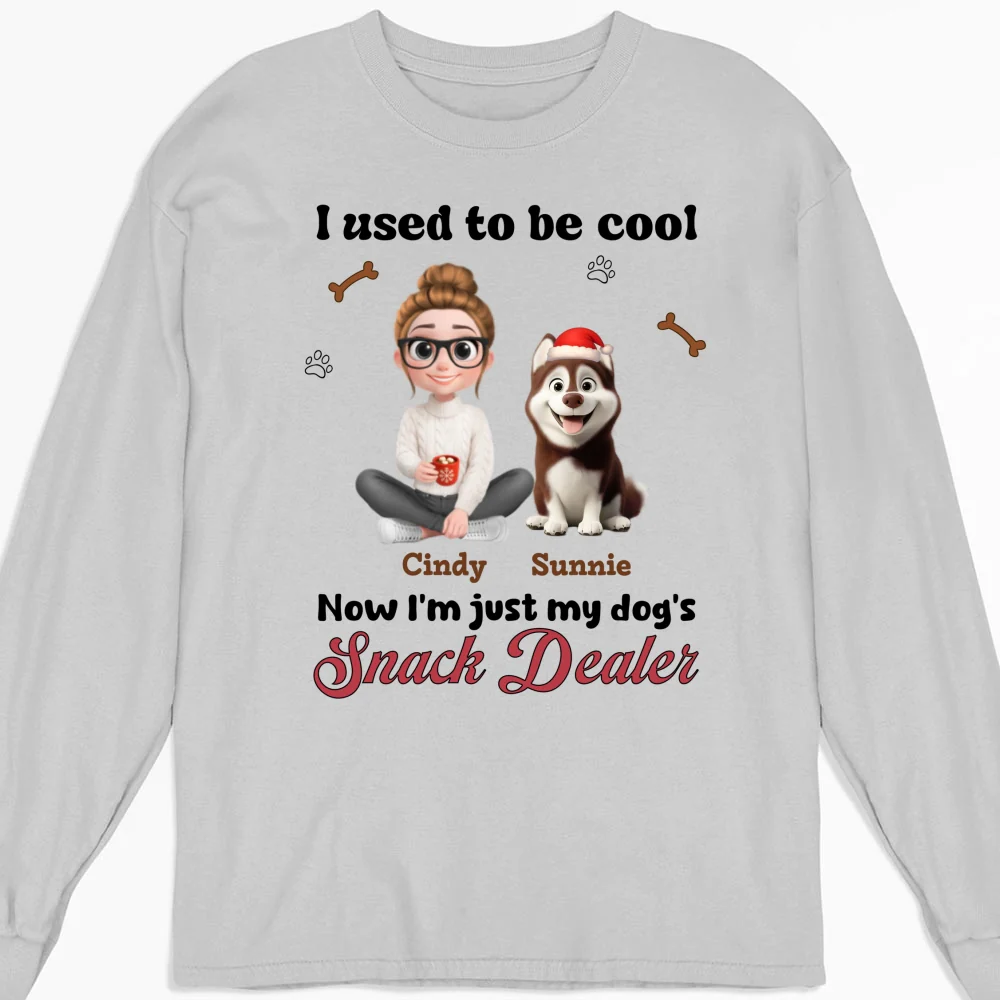 Used To Be Cool - Personalized Custom Long Sleeve T-shirt - Image 3