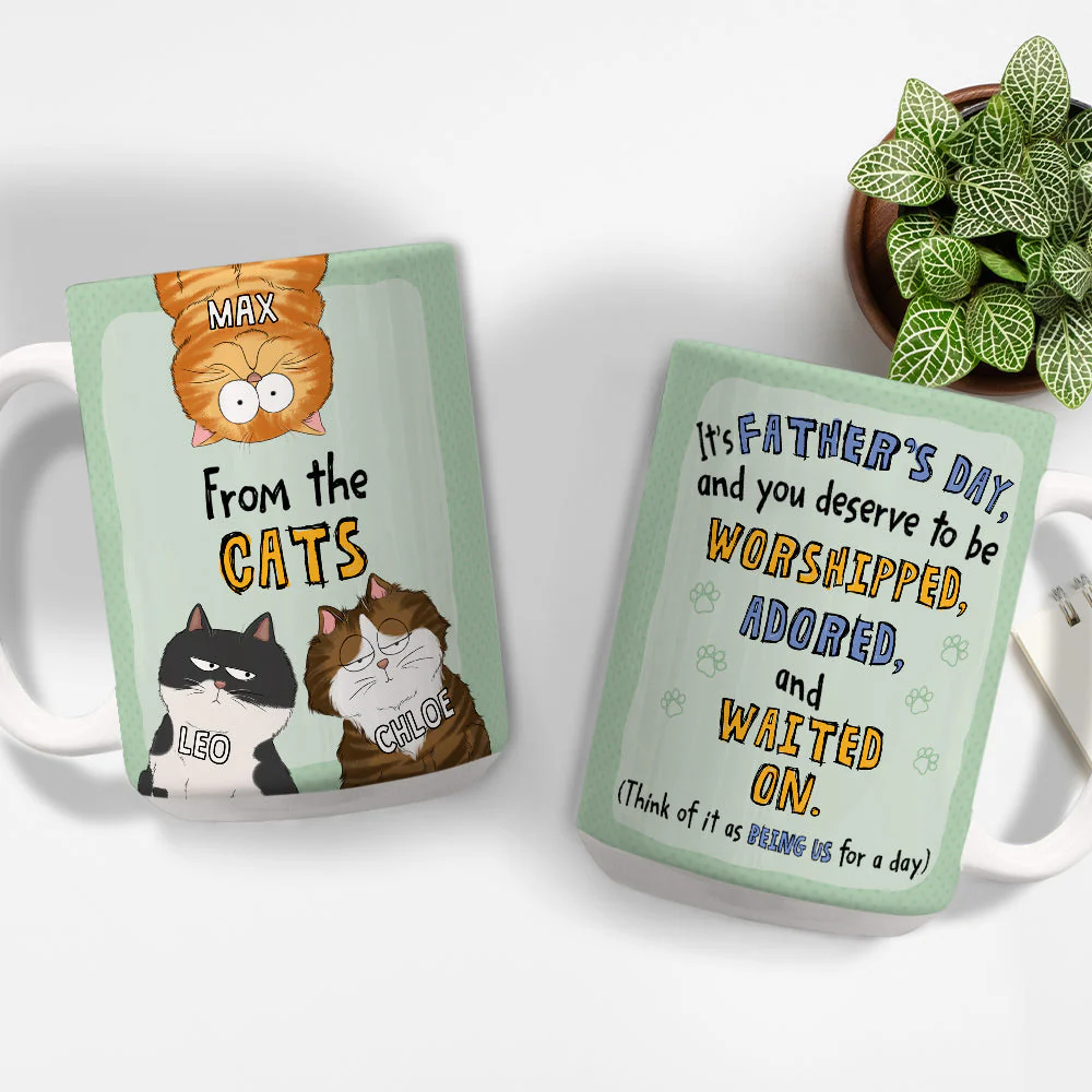 Waited On Version 2 - Personalized Custom Coffee Mug - Image 5