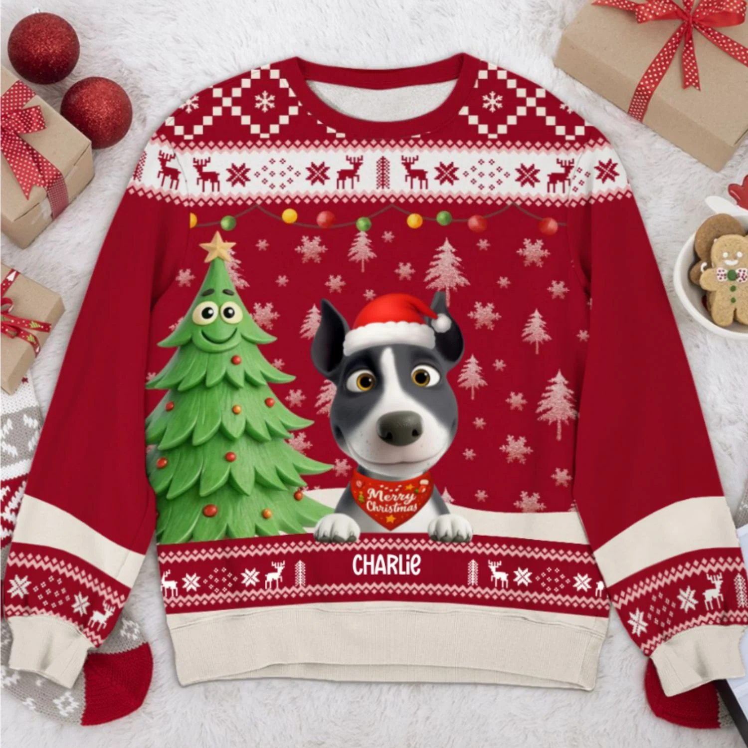 Warm And Fun - Personalized Custom All-Over-Print Sweatshirt - Image 7