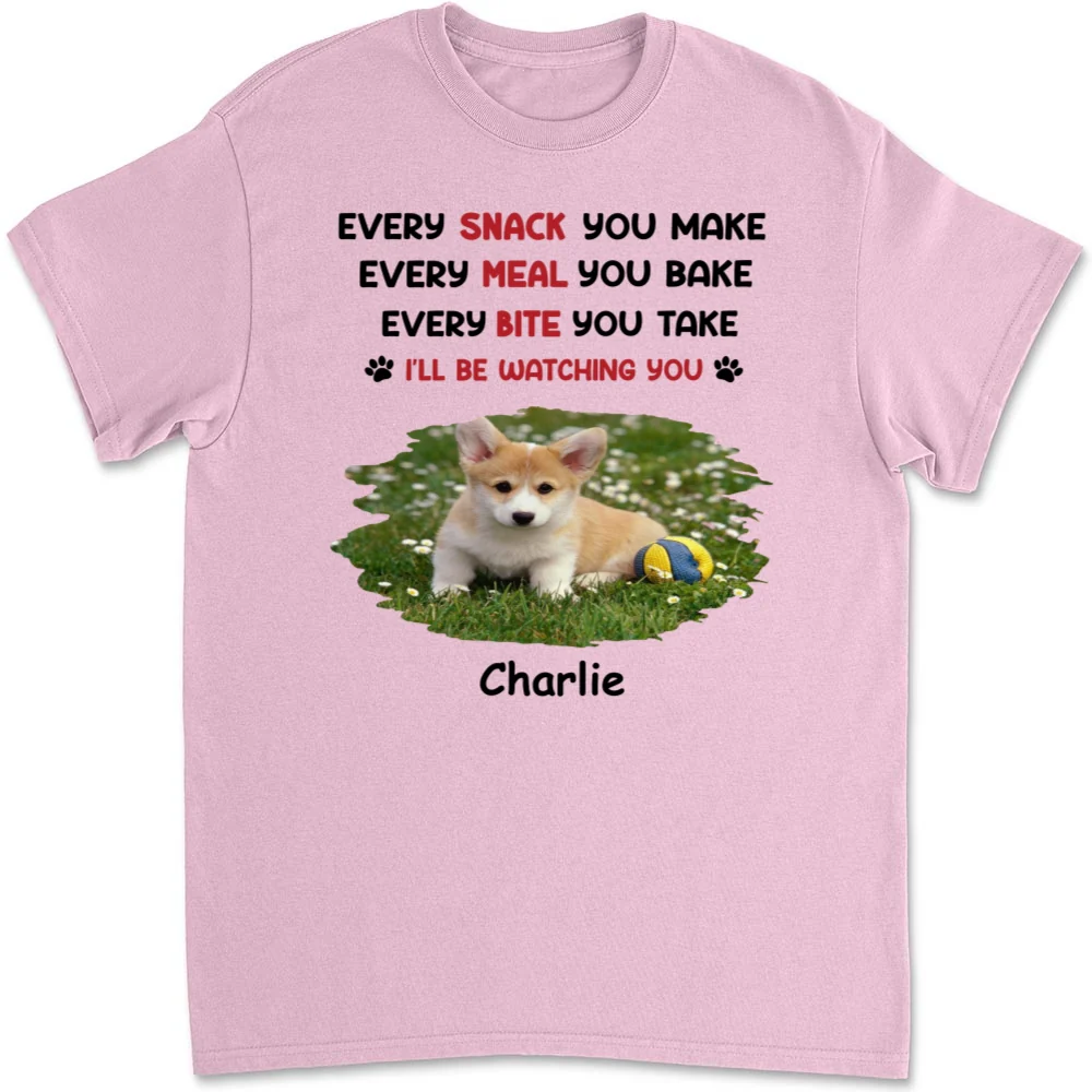 Watching You Forever Version Photo 2 - Personalized Custom Unisex T-Shirt - Image 6