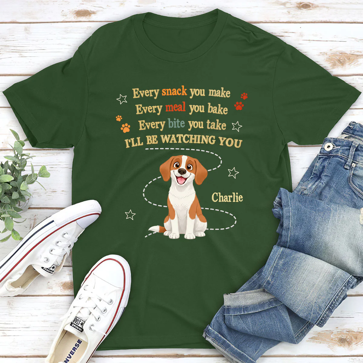 Watching You -  Personalized Custom Shirt - Image 4