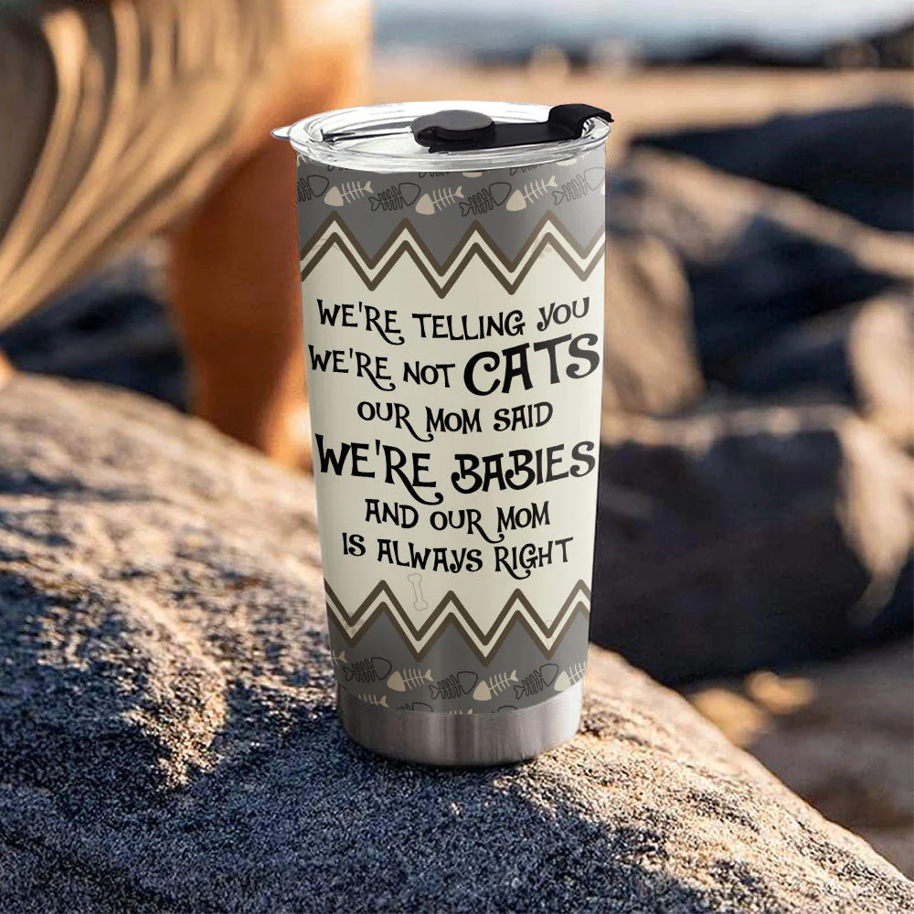 We Are Babies - Personalized Custom Tumbler - Image 3