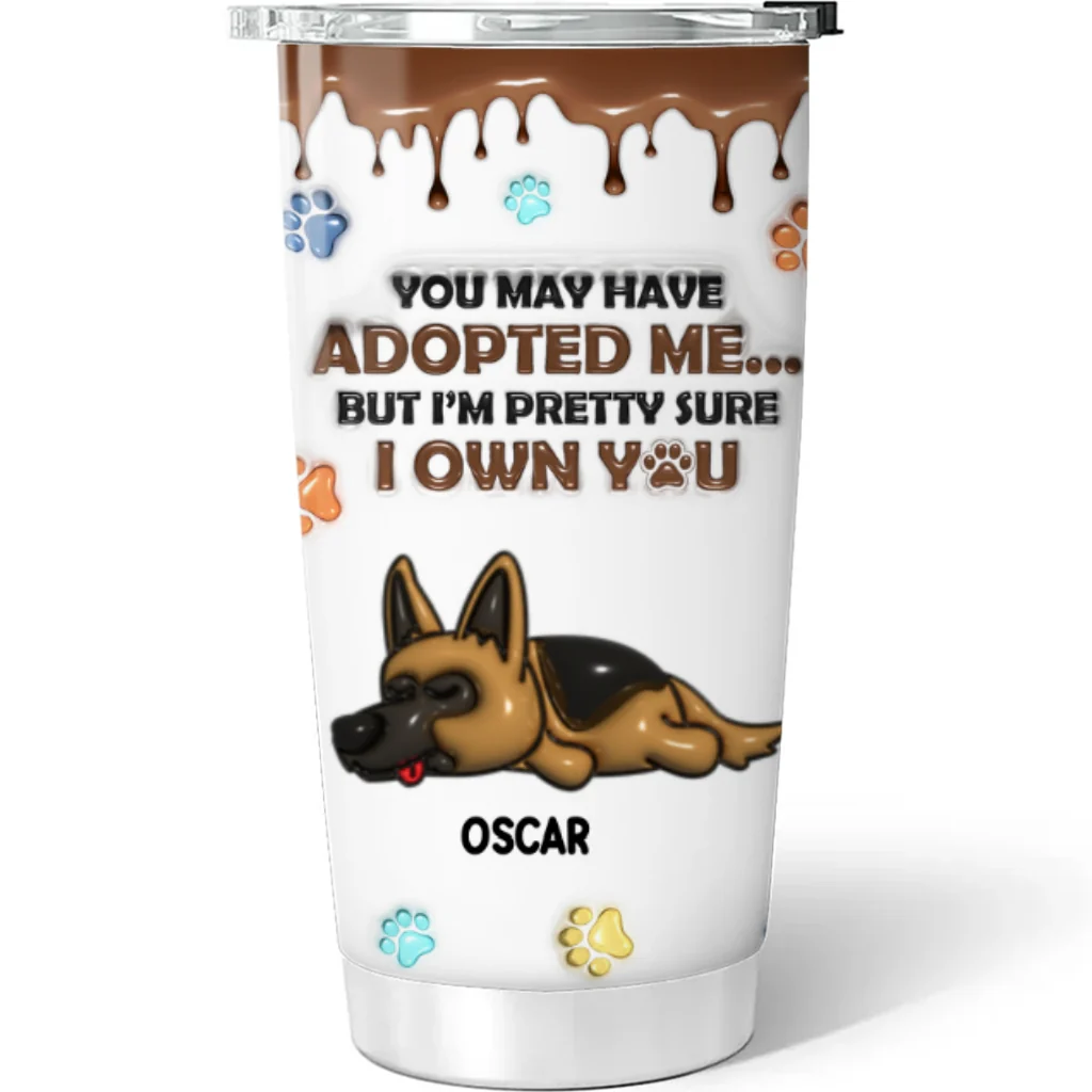 We Are Pretty Sure - Personalized Custom 3D Inflated Effect Tumbler - Image 5
