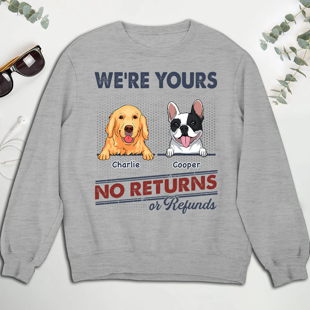 We Are Yours - Personalized Custom Sweatshirt - Image 2
