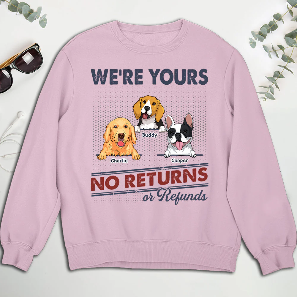 We Are Yours - Personalized Custom Sweatshirt - Image 3