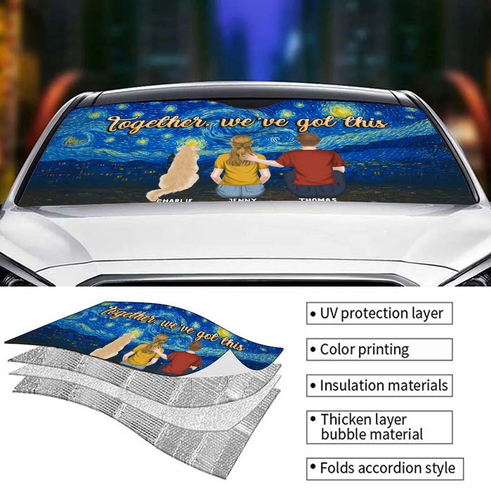 We Got This - Personalized Car Sunshade - Image 6