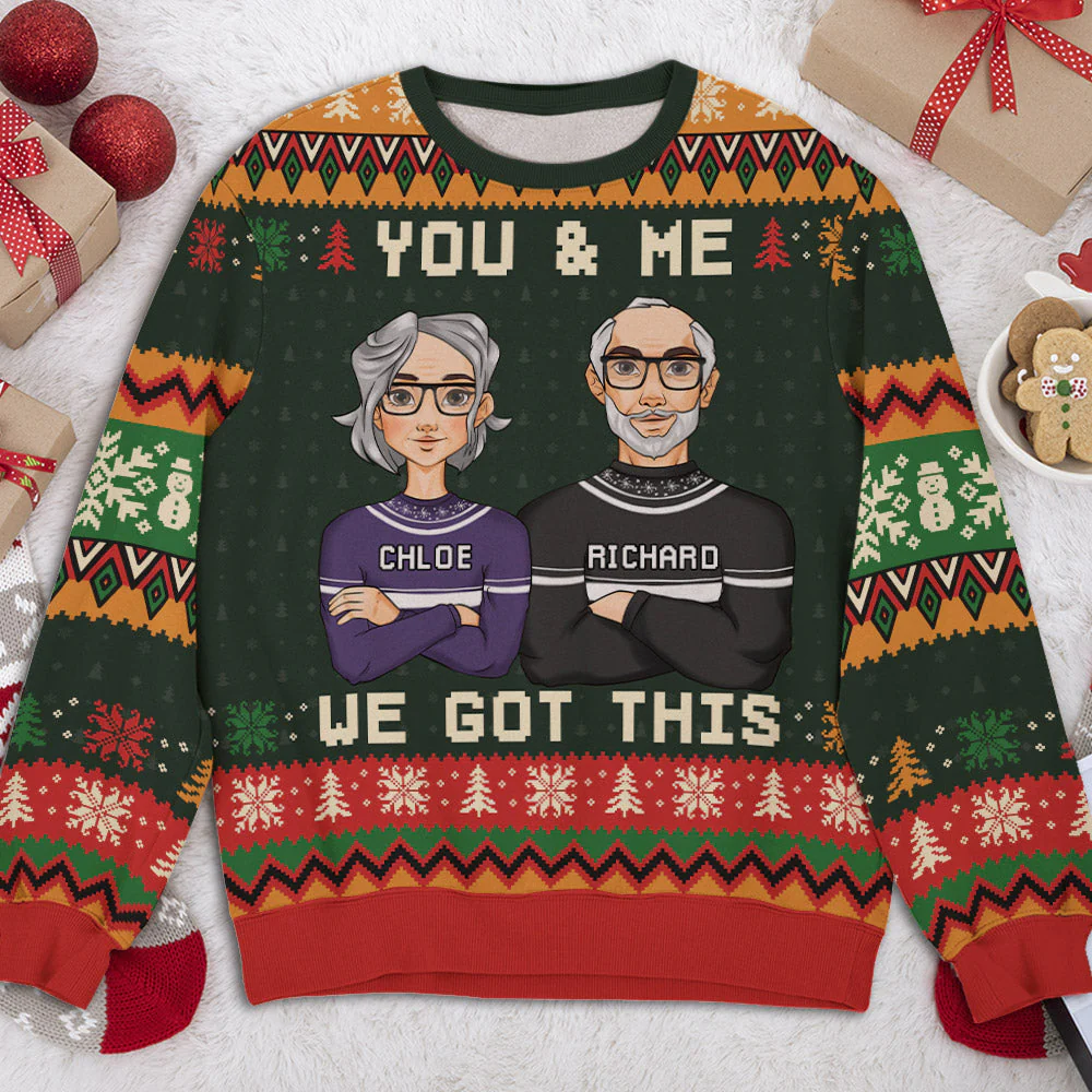 We Got This - Personalized Custom All-Over-Print Sweatshirt - Image 4