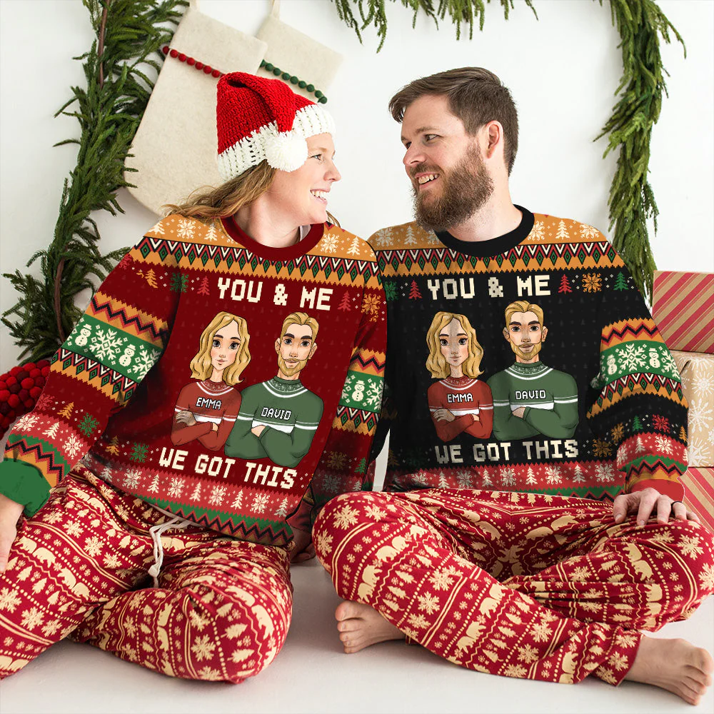 We Got This - Personalized Custom All-Over-Print Sweatshirt - Image 7