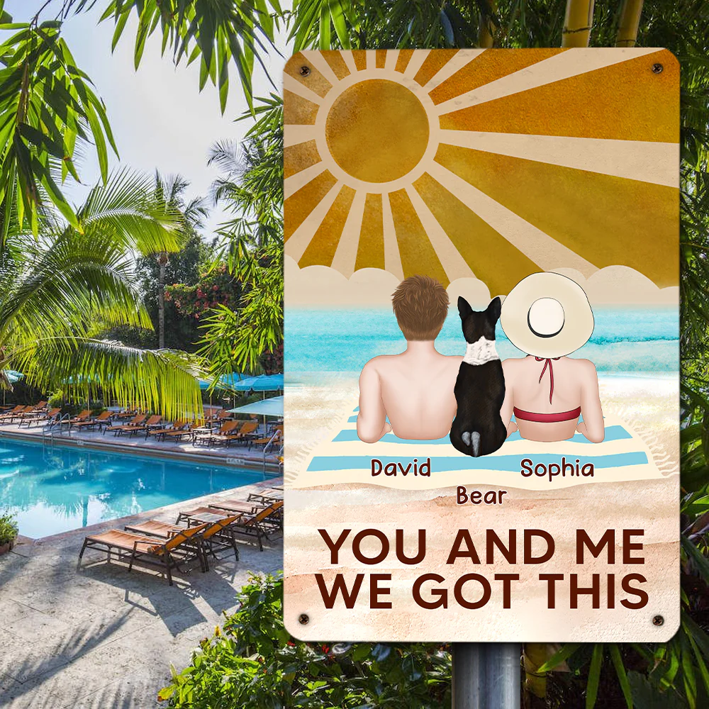 We Got This - Personalized Custom Metal Sign - Image 4
