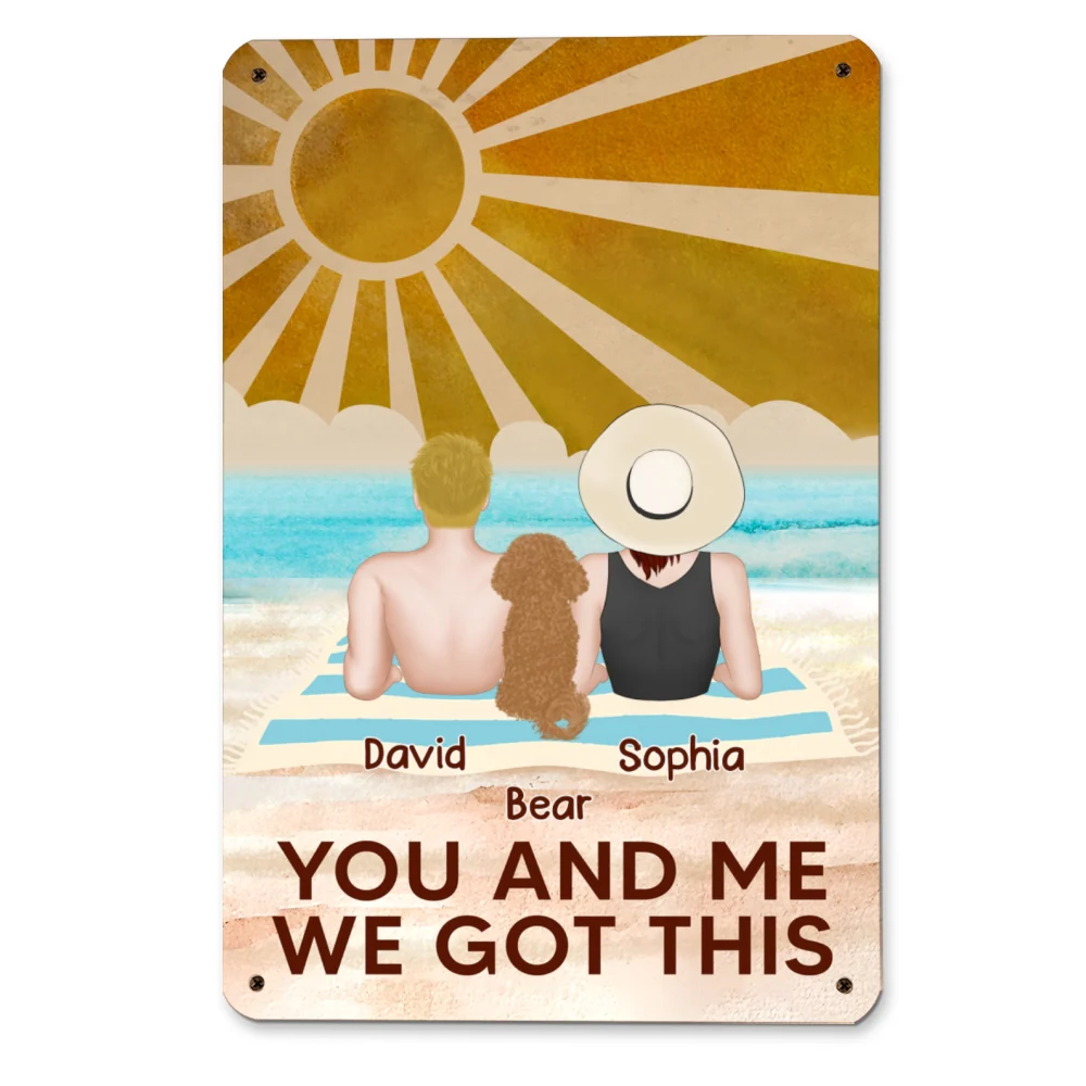 We Got This - Personalized Custom Metal Sign - Image 6