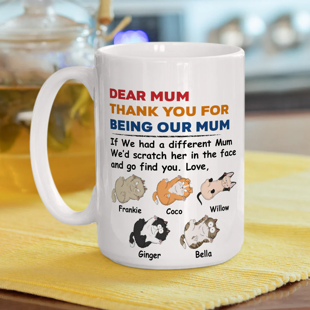 We Had A Different Mom - Personalized Custom Coffee Mug - Image 4