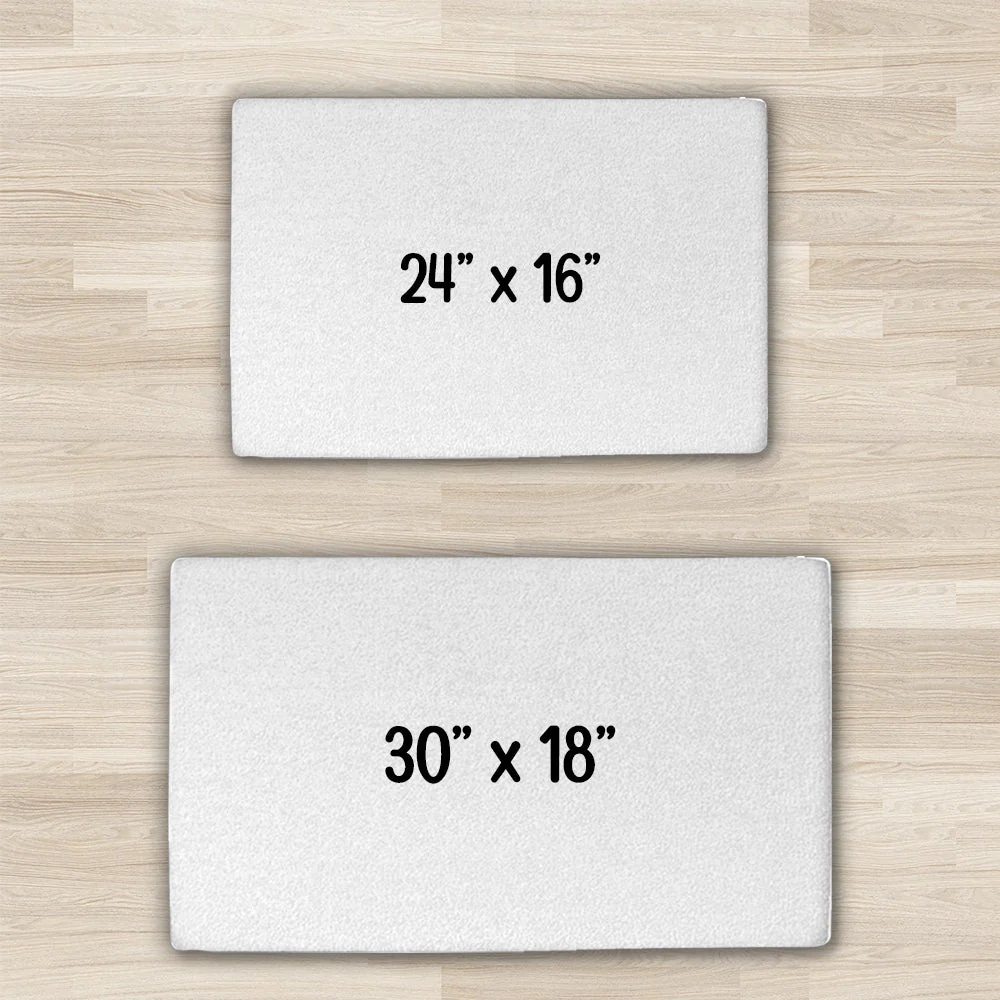 We Know You Are Here - Personalized Custom Doormat - Image 5