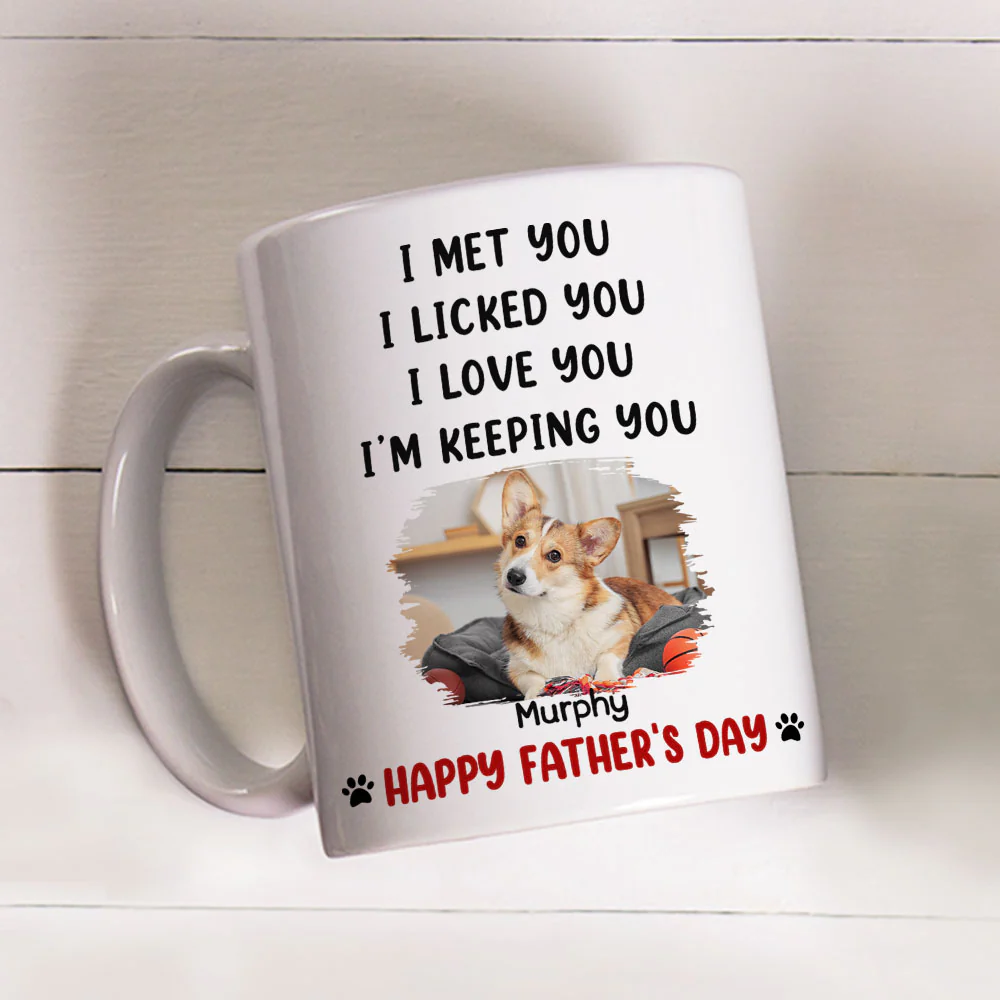 We Licked And Love You Ver 2 Photo - Personalized Custom Coffee Mug