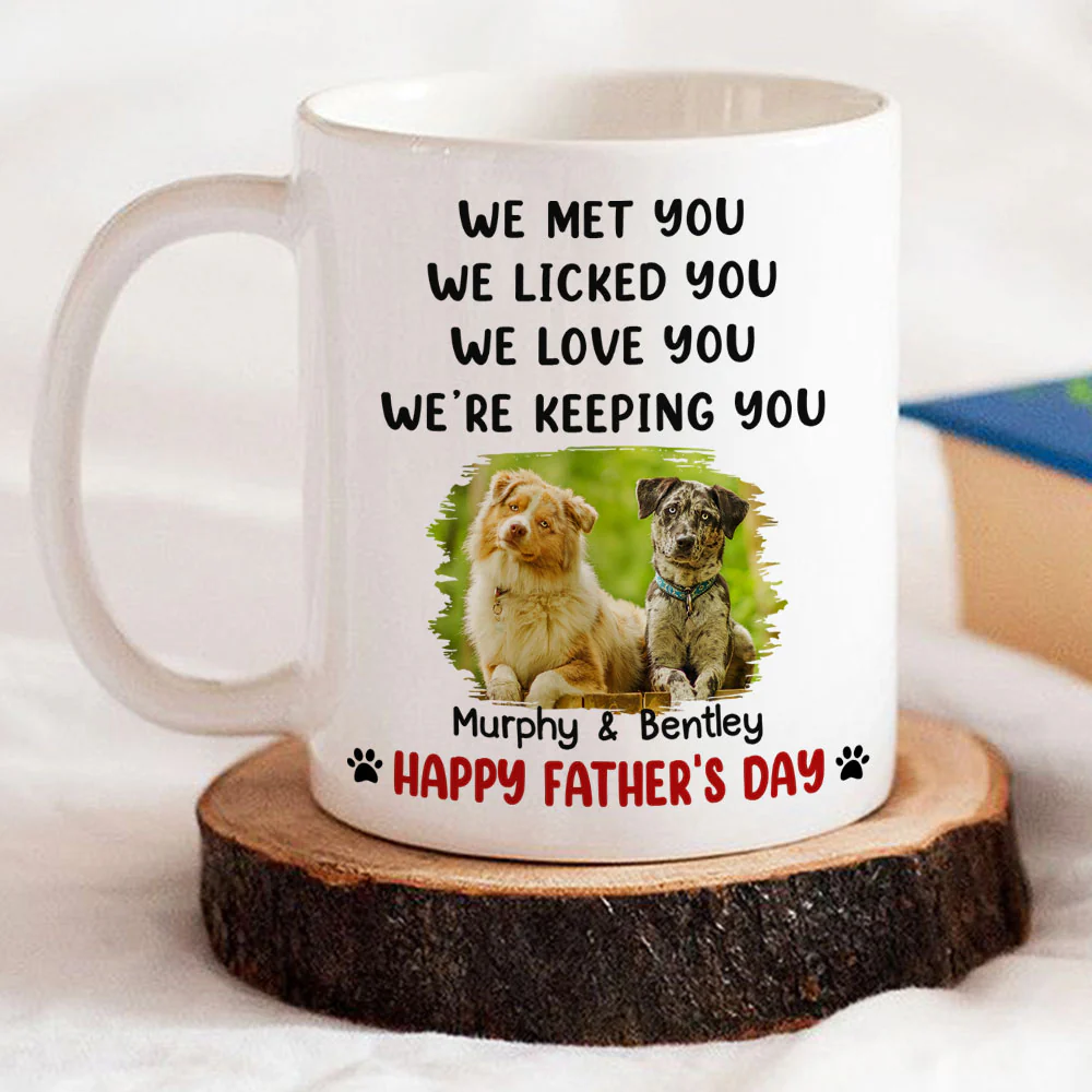We Licked And Love You Ver 2 Photo - Personalized Custom Coffee Mug - Image 2
