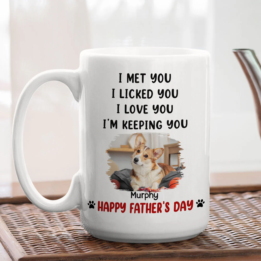 We Licked And Love You Ver 2 Photo - Personalized Custom Coffee Mug - Image 4