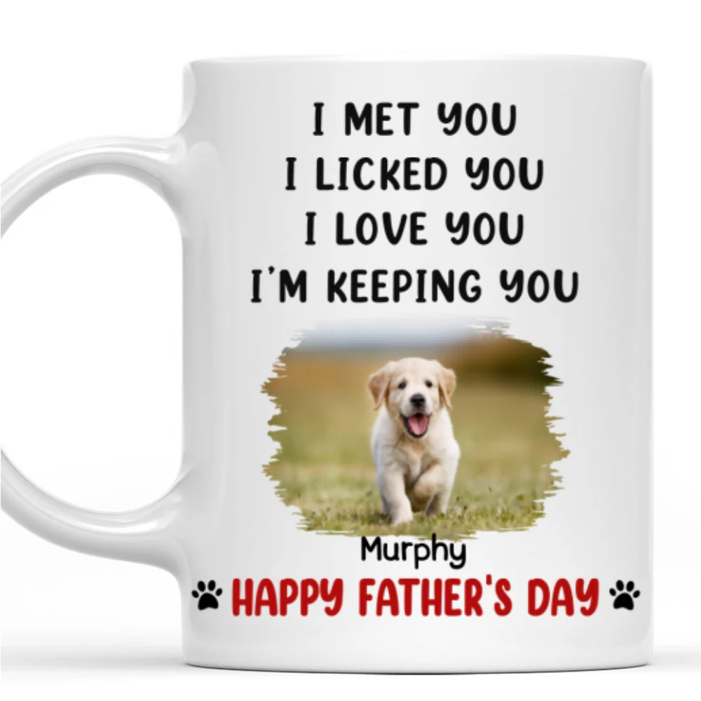 We Licked And Love You Ver 2 Photo - Personalized Custom Coffee Mug - Image 5