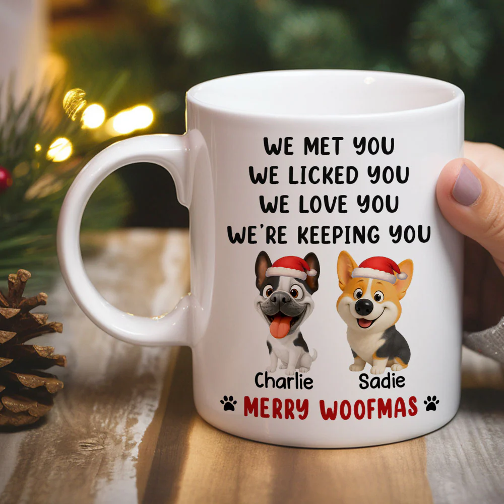 We Licked And Love You Ver Christmas 3 - Personalized Custom Coffee Mug - Image 4