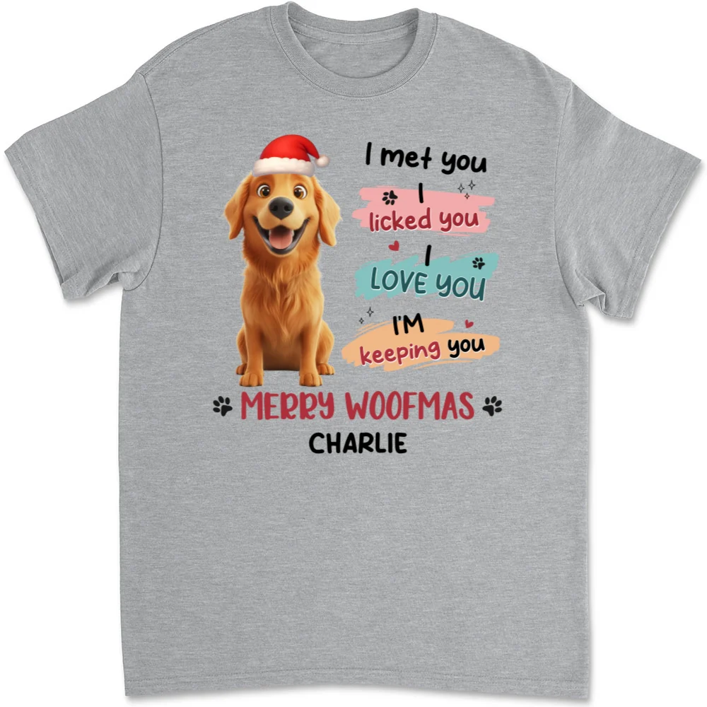 We Licked You - Personalized Custom Unisex T-Shirt - Image 5