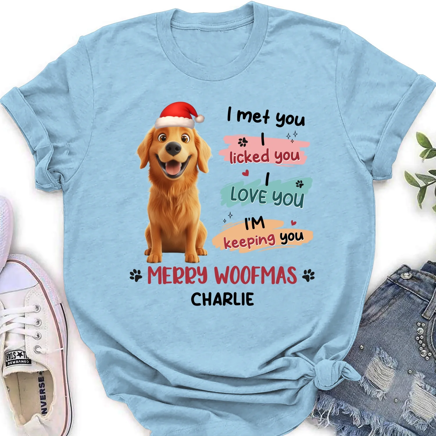 We Licked You - Personalized Custom Women's T-Shirt - Image 8