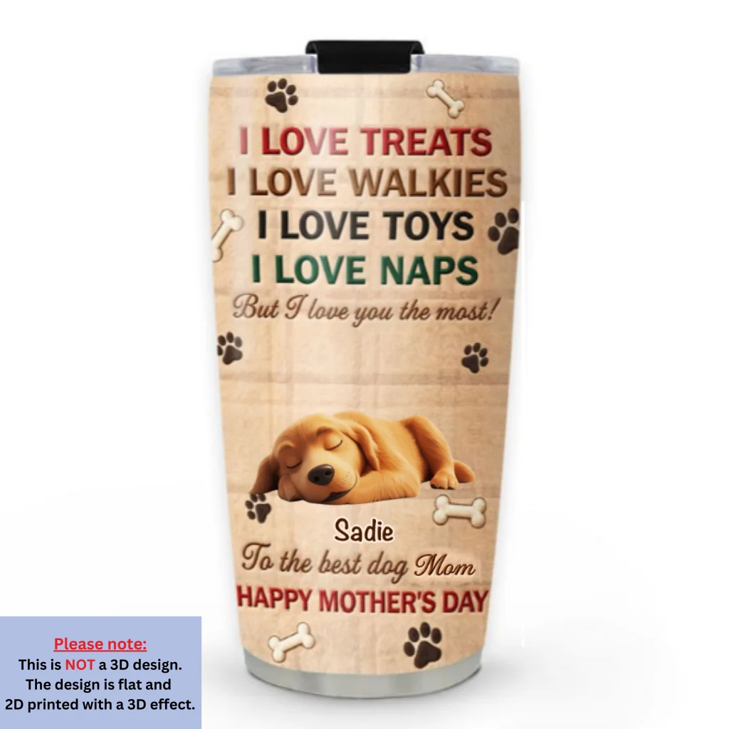 We Love You The Most Stuffy Ver 2 - Personalized Custom 3D Effect Tumbler - Image 7